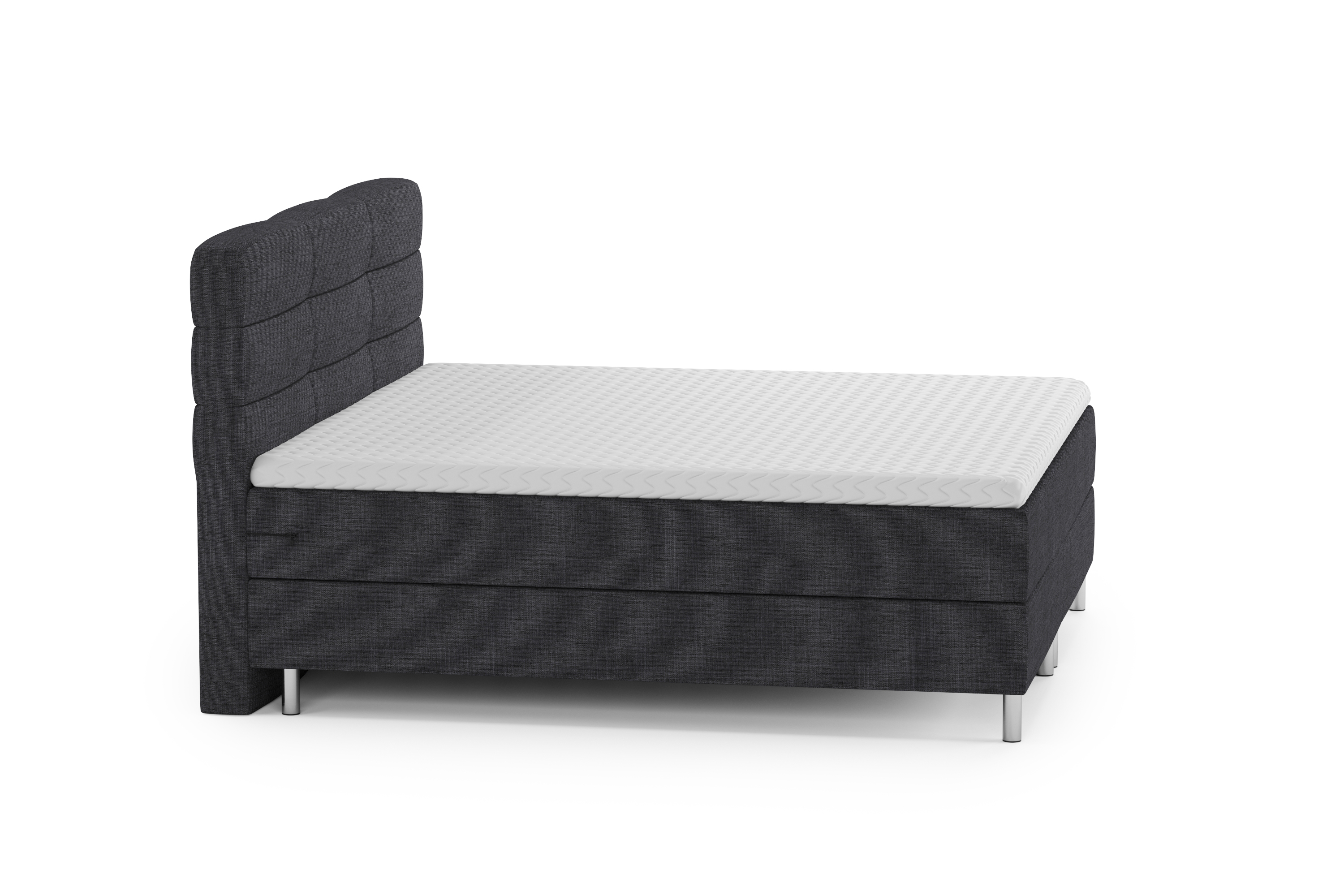 Boxspringbett MIDNIGHT 180 x 200 cm anthrazit