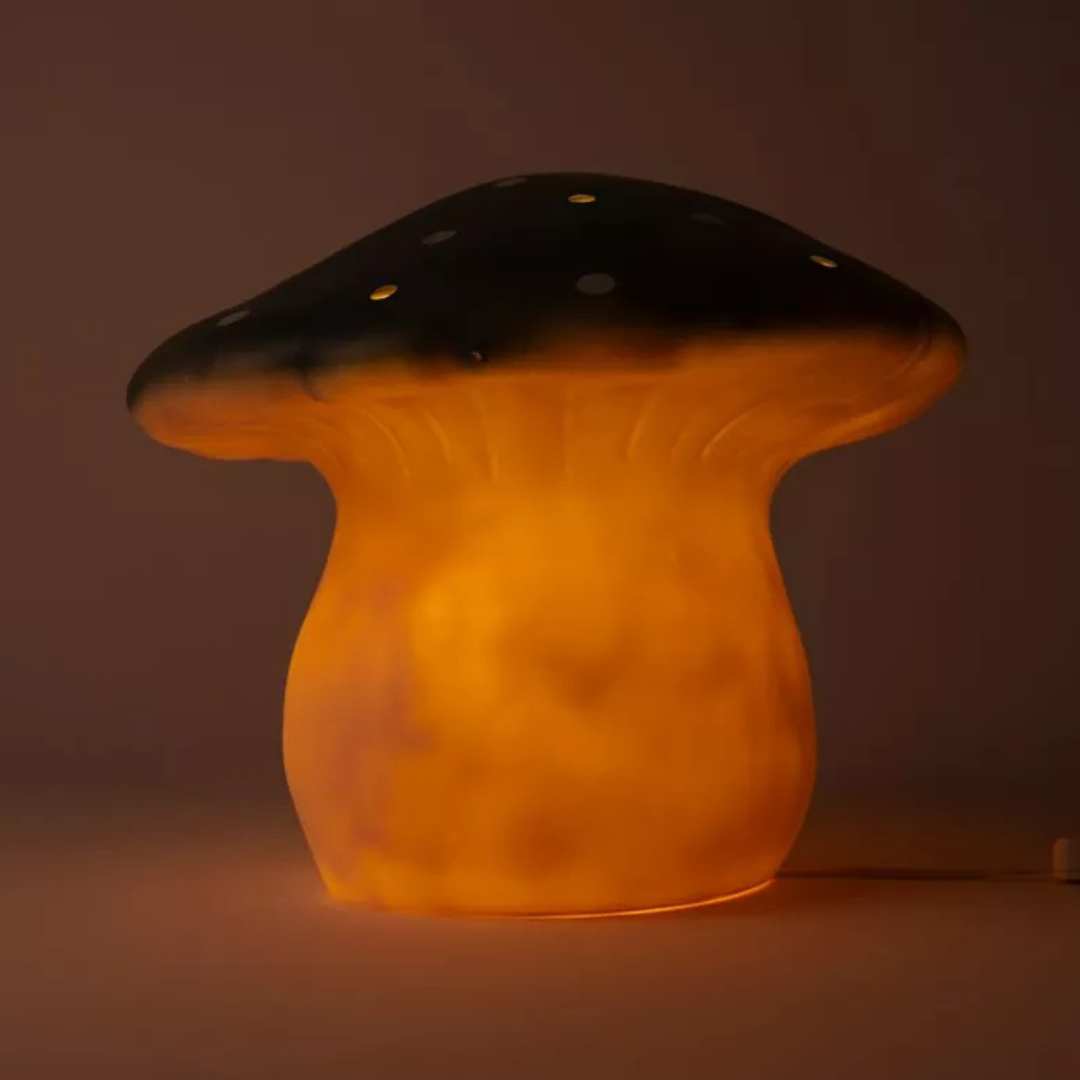 egmont toys heico lamp vliegenzwam - natuurlijk blauwgroen - 31 cm