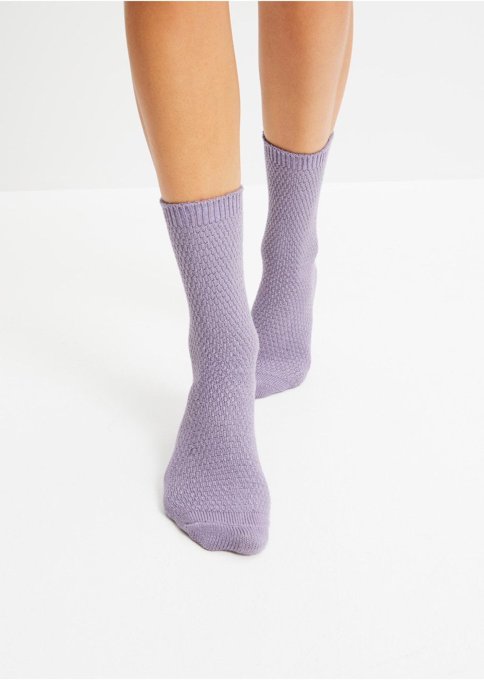 Lot de 3 paires de chaussettes douillettes avec motif structuré