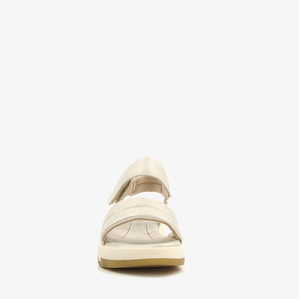 Softline dames sandalen met metallic details