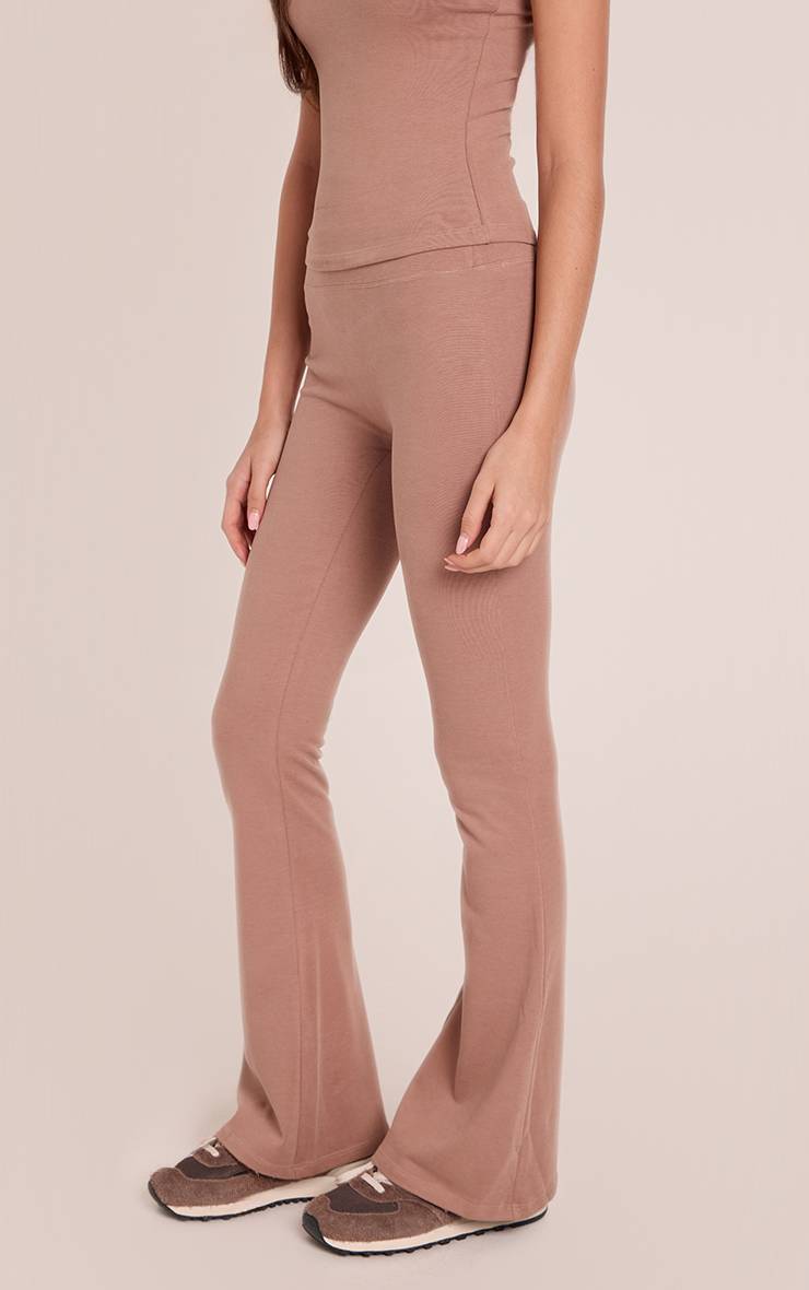 Moka Pantalon De Yoga Évasé En Coton Doux Plt
