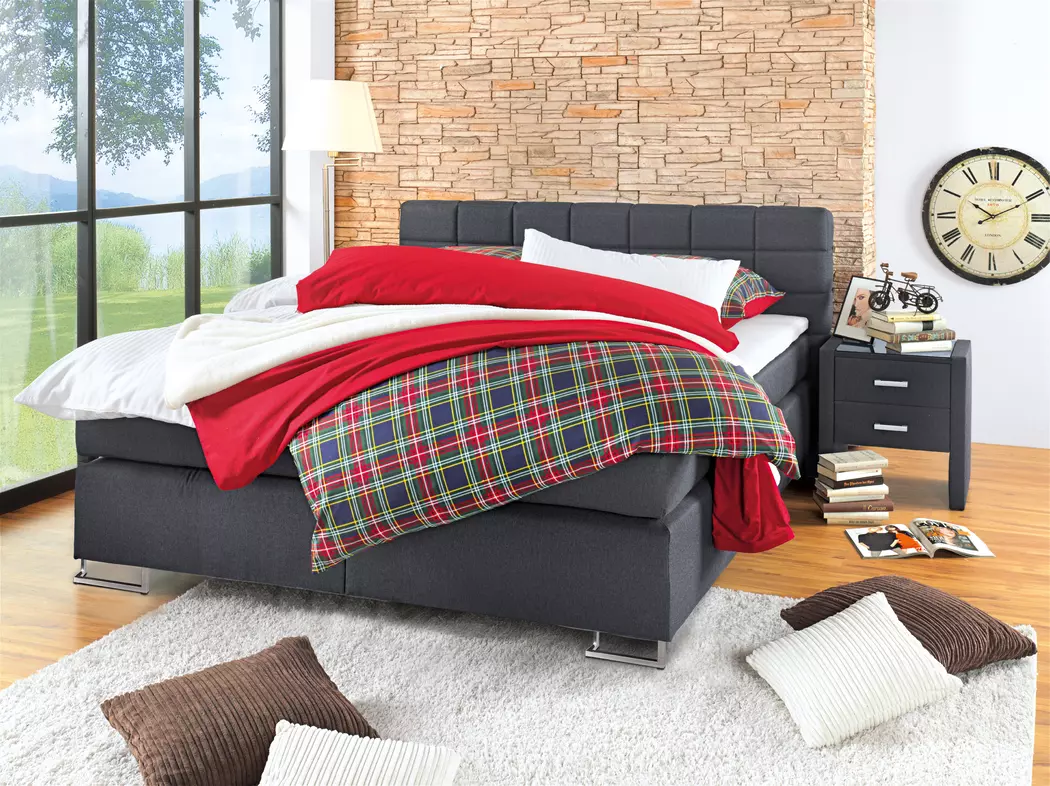 Boxspringbett Boston 180 x 200 cm