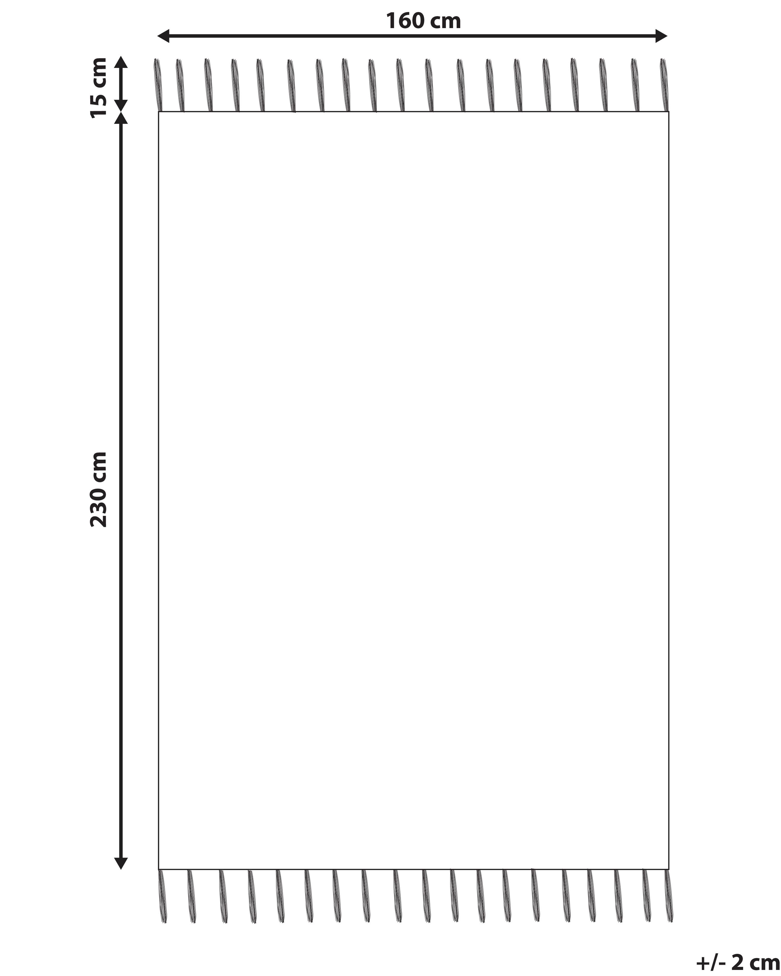 Tuintapijt TABIAT Grijs 160 x 230 cm