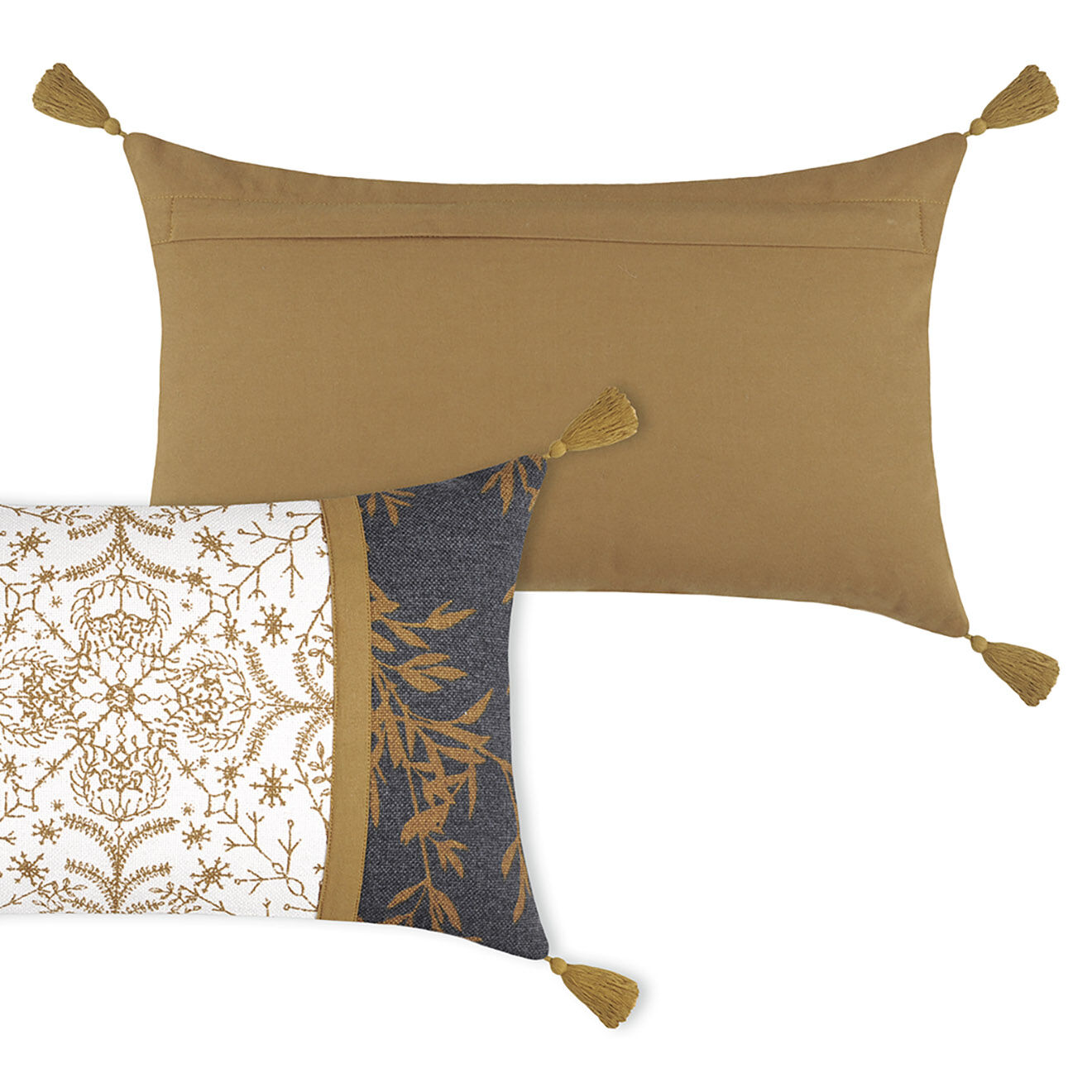 Stof Coussin Goldy ardoise - 30x50 cm