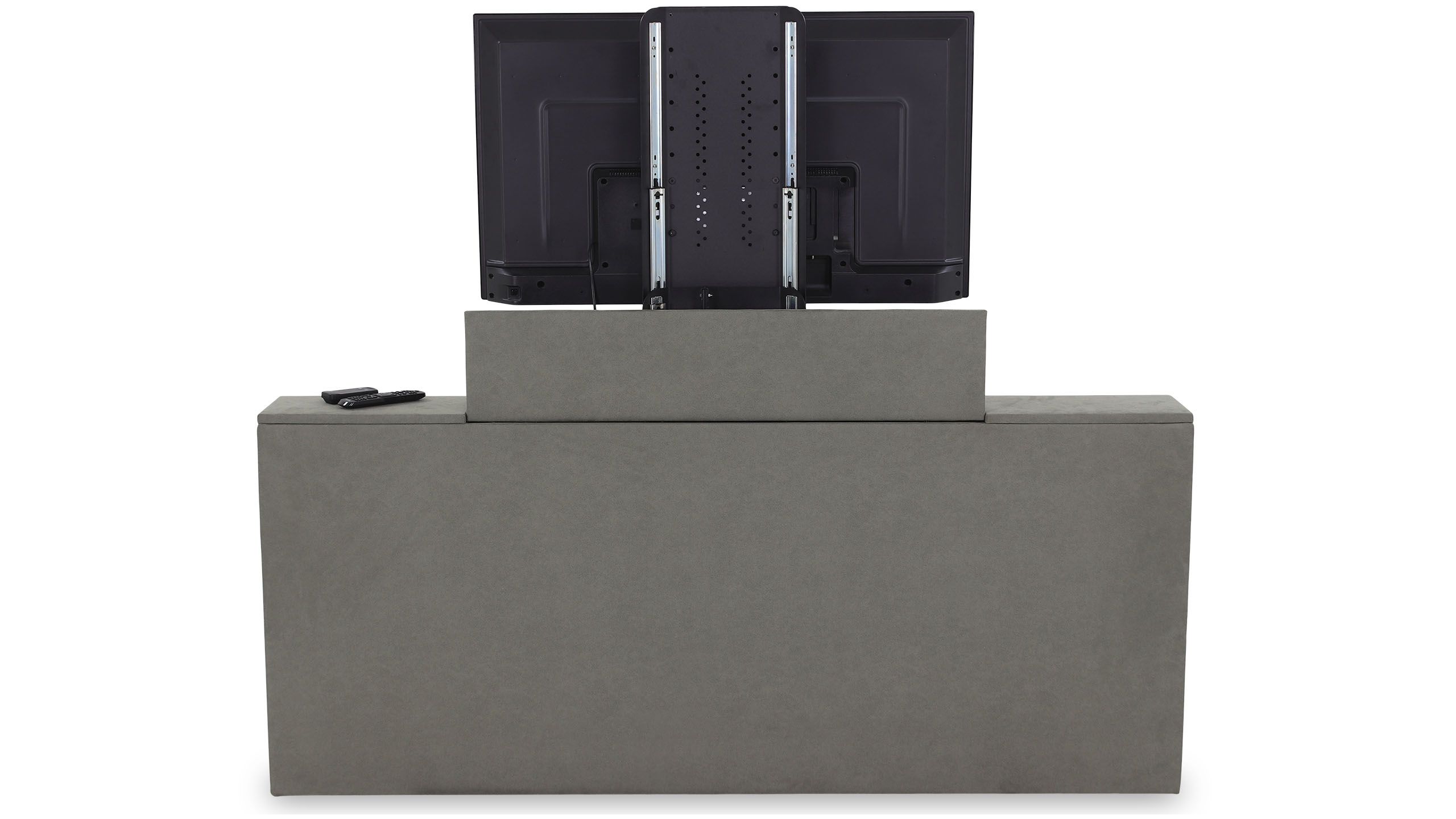 Voetenbord met tv-lift Boston B140 x D21 x H81 cm