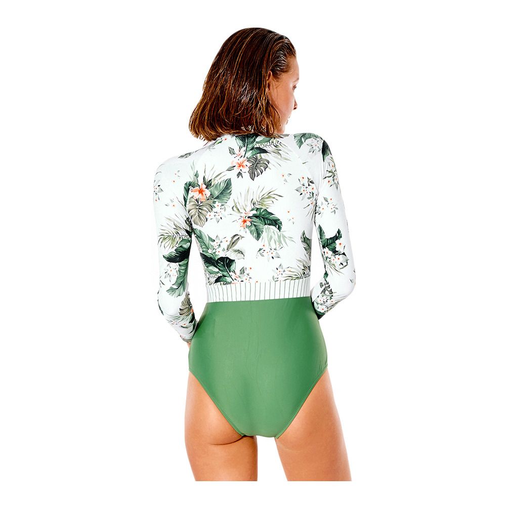 Rip Curl ON THE COAST FZ - Lycra bikini Femme bone