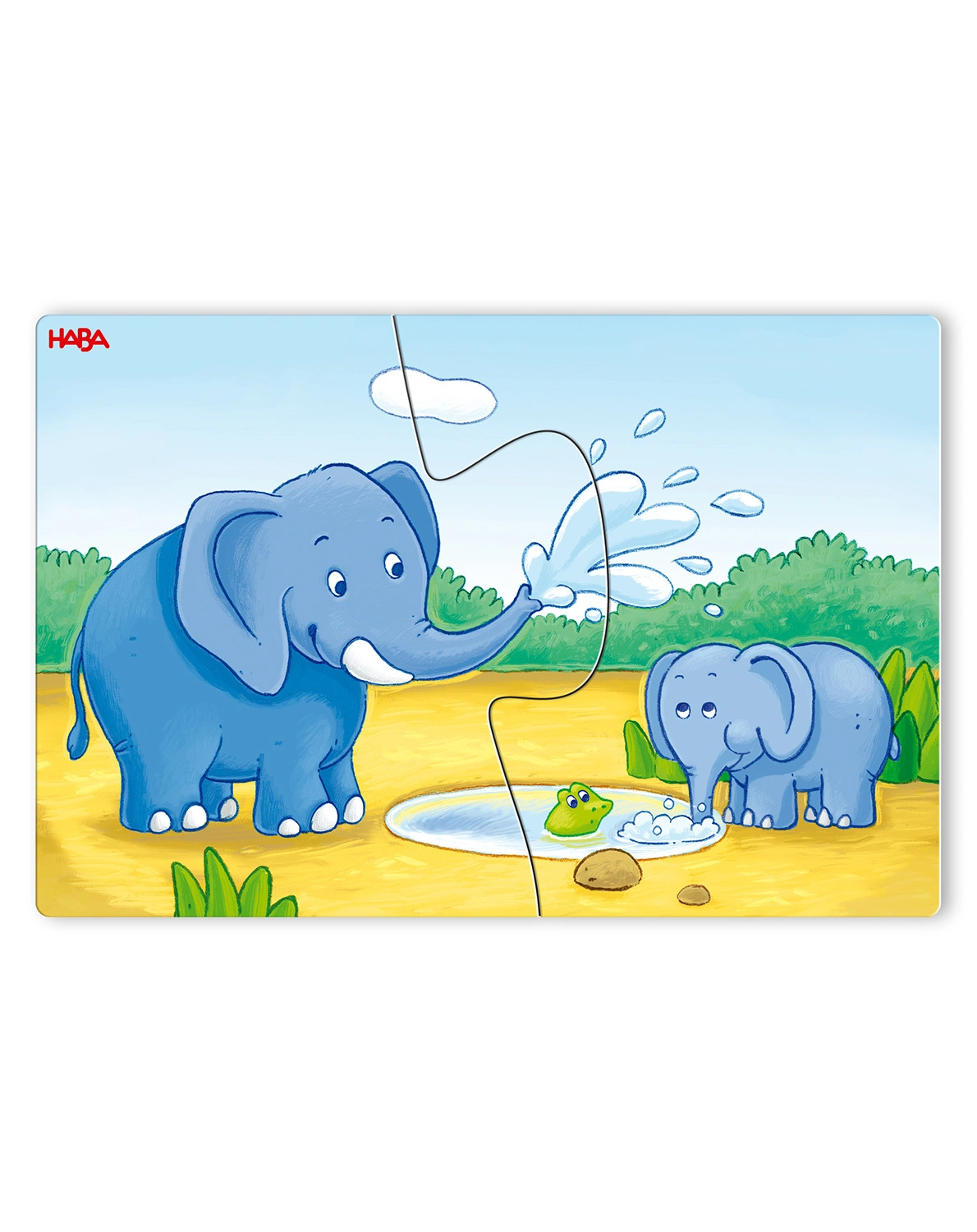 Puzzle WILDE TIERE 10x2-teilig