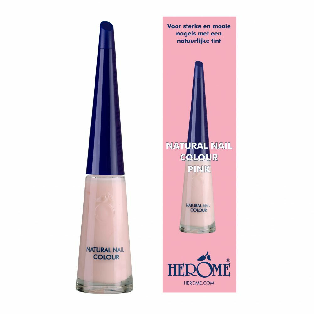 Herome Natural Nail Colour Pink10 ml