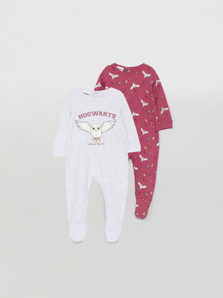 Conjunto de pijama estampado Harry Potter © &™ WARNER BROS. - Bordô