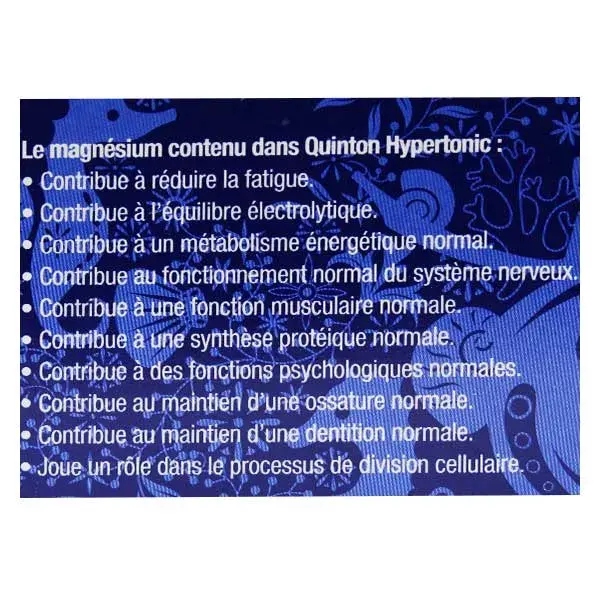 Quinton Hipertônico 30 ampolas