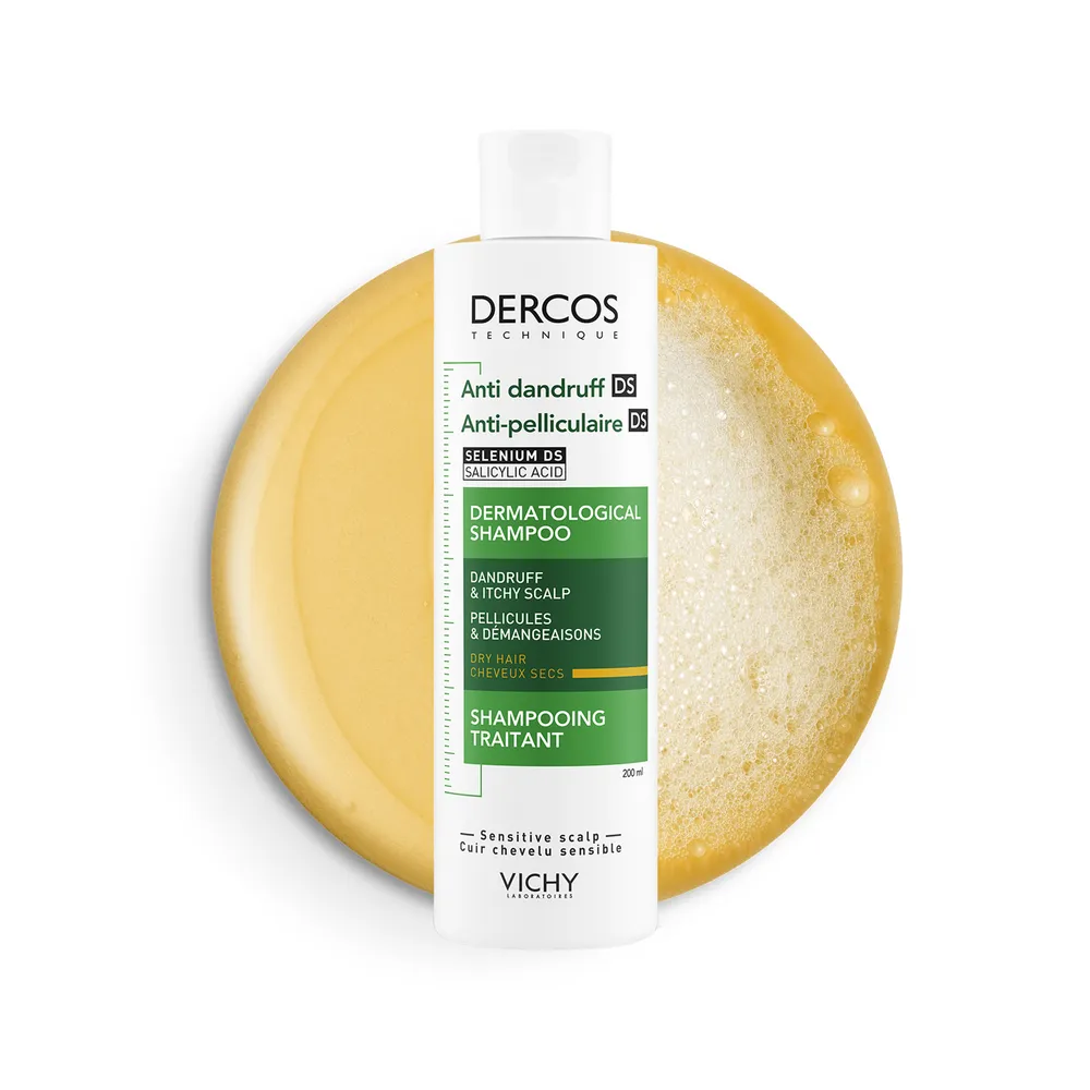 Vichy Dercos Anti-Dandruff Shampoo Dry Hair - 200 ml.