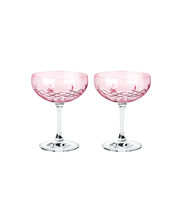 Frederik Bagger Crispy Topaz Gatsby - 2 pcs Lyserød & transparent