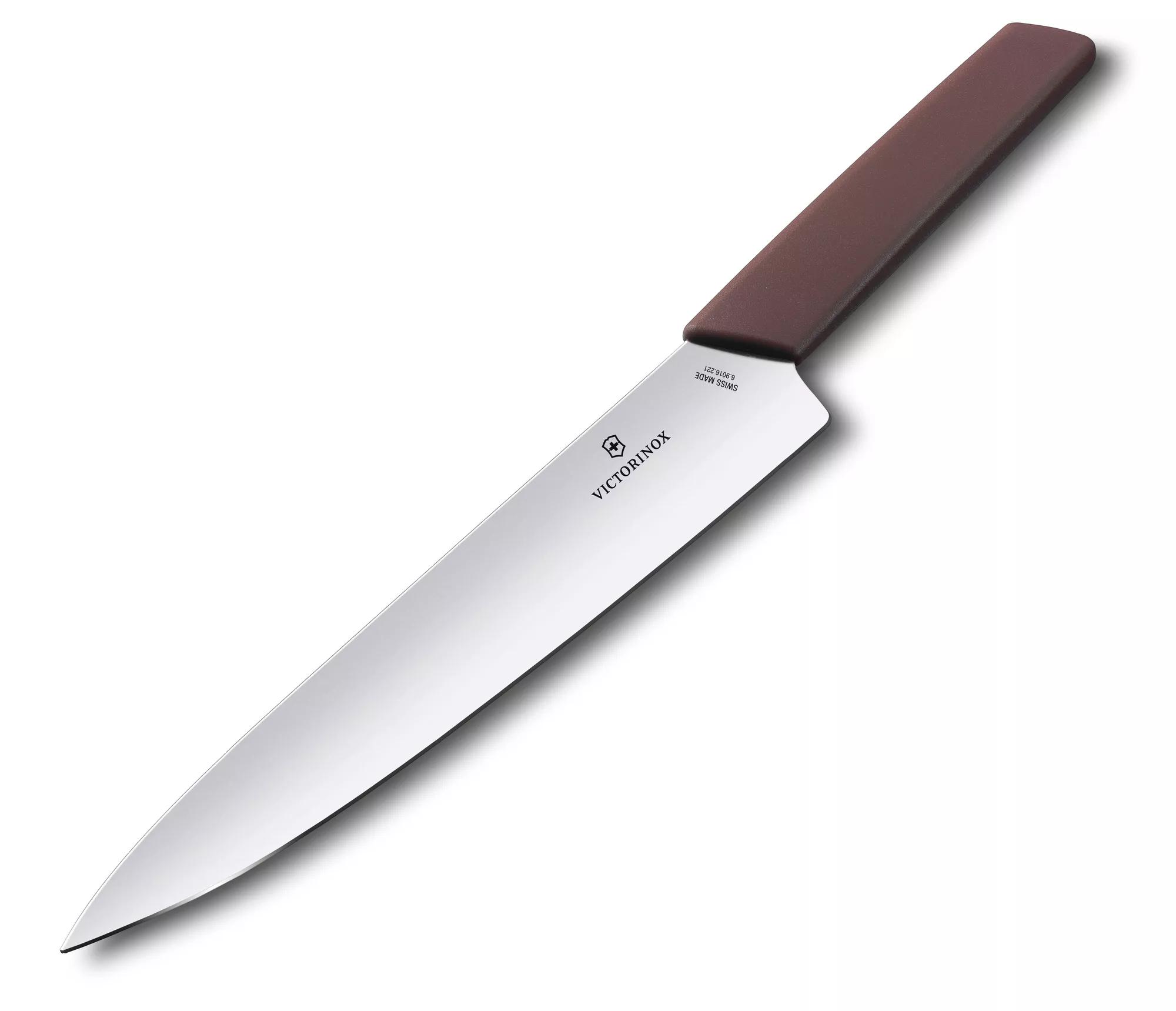 Swiss Modern Kochmesser-grape-red