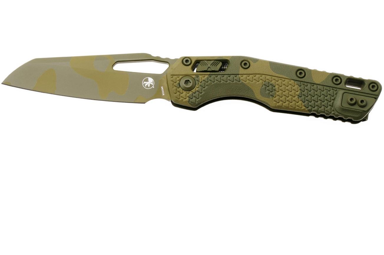 Microtech MSI Standard Issue 210T-1PMBOC-X9Z10, Camo M390MK, Bazooka Camo Polymer zakmes
