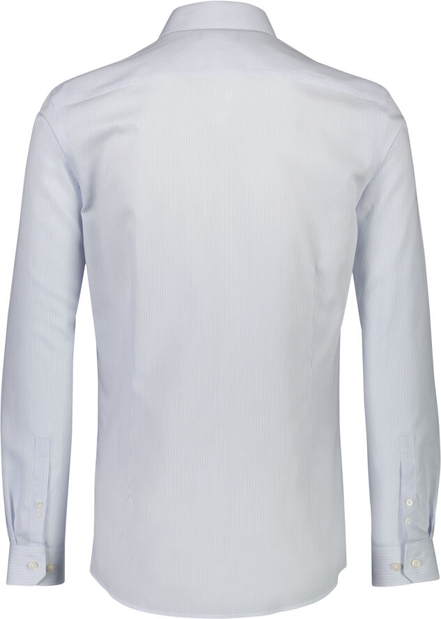 Lindbergh Technical striped shirt L/S Hvid