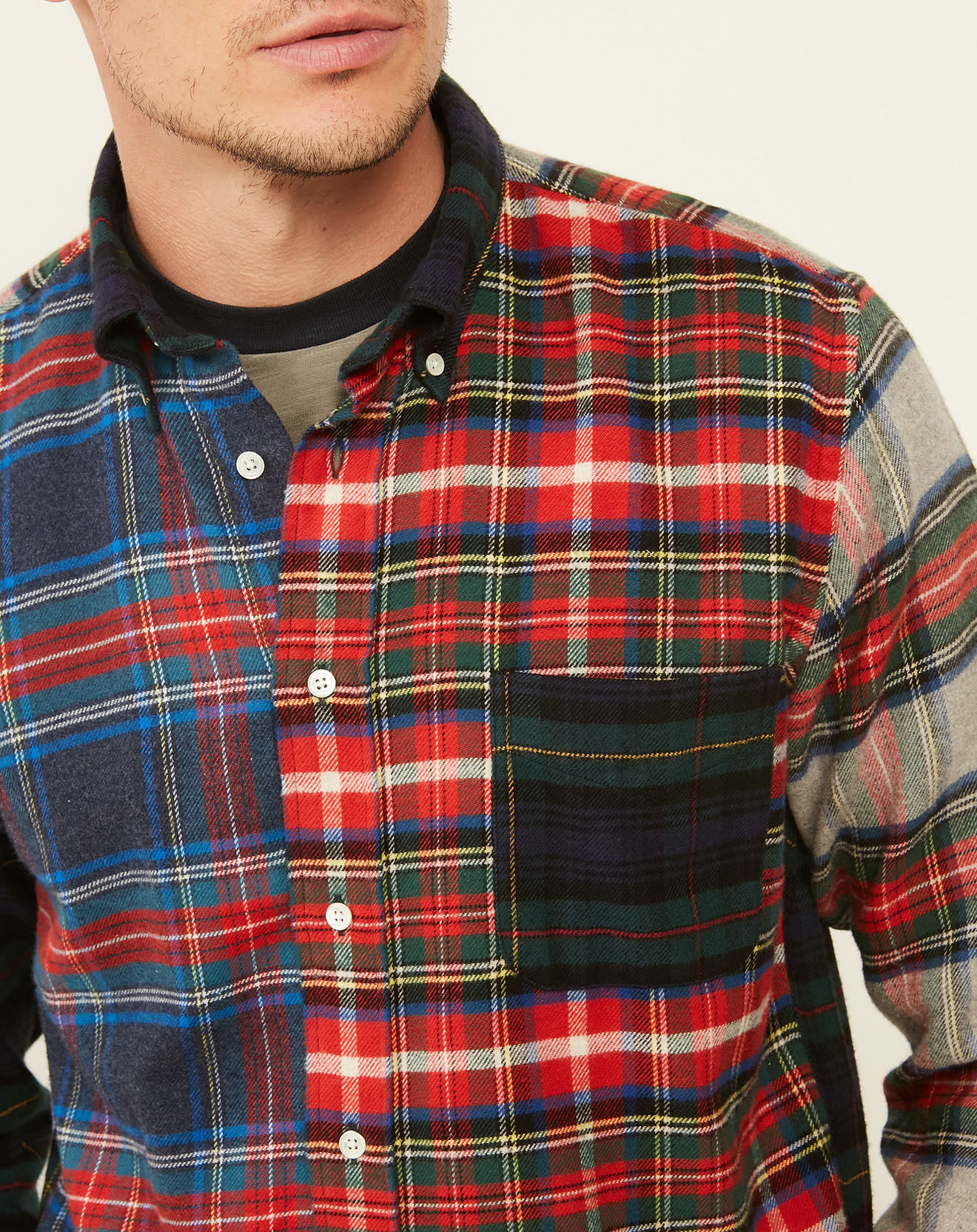 Hartford Chemise regular Pitt Patch à carreaux multicolore