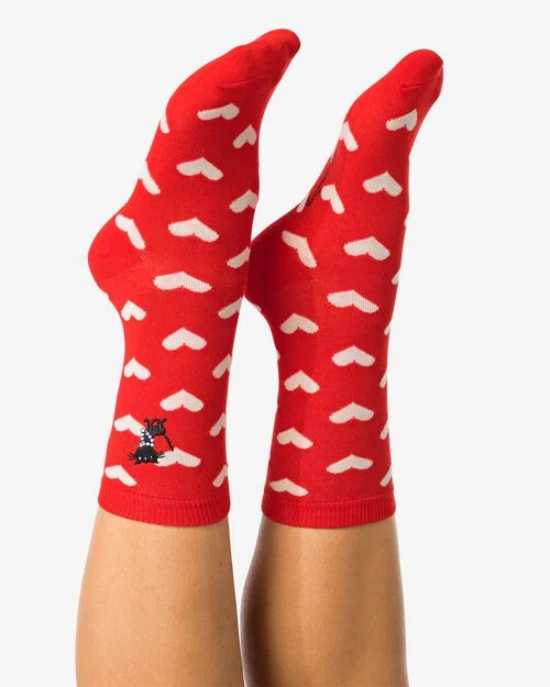 chaussettes Siepie rouge