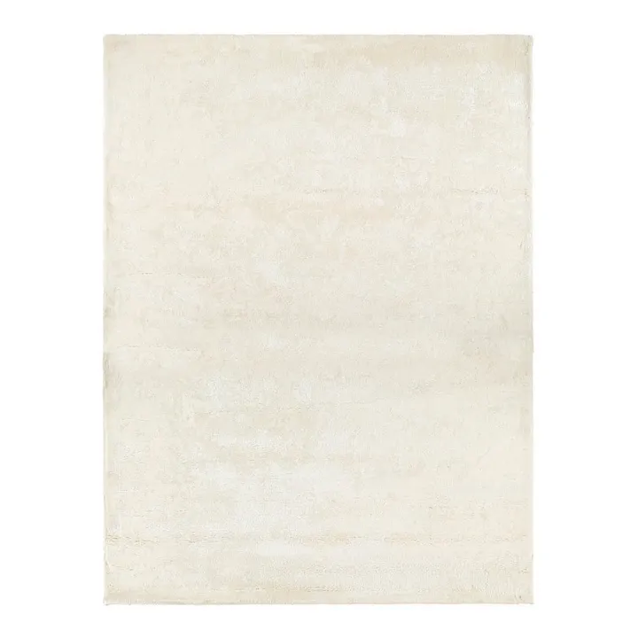 Pilepoil Tapis rectangulaire | Blanc