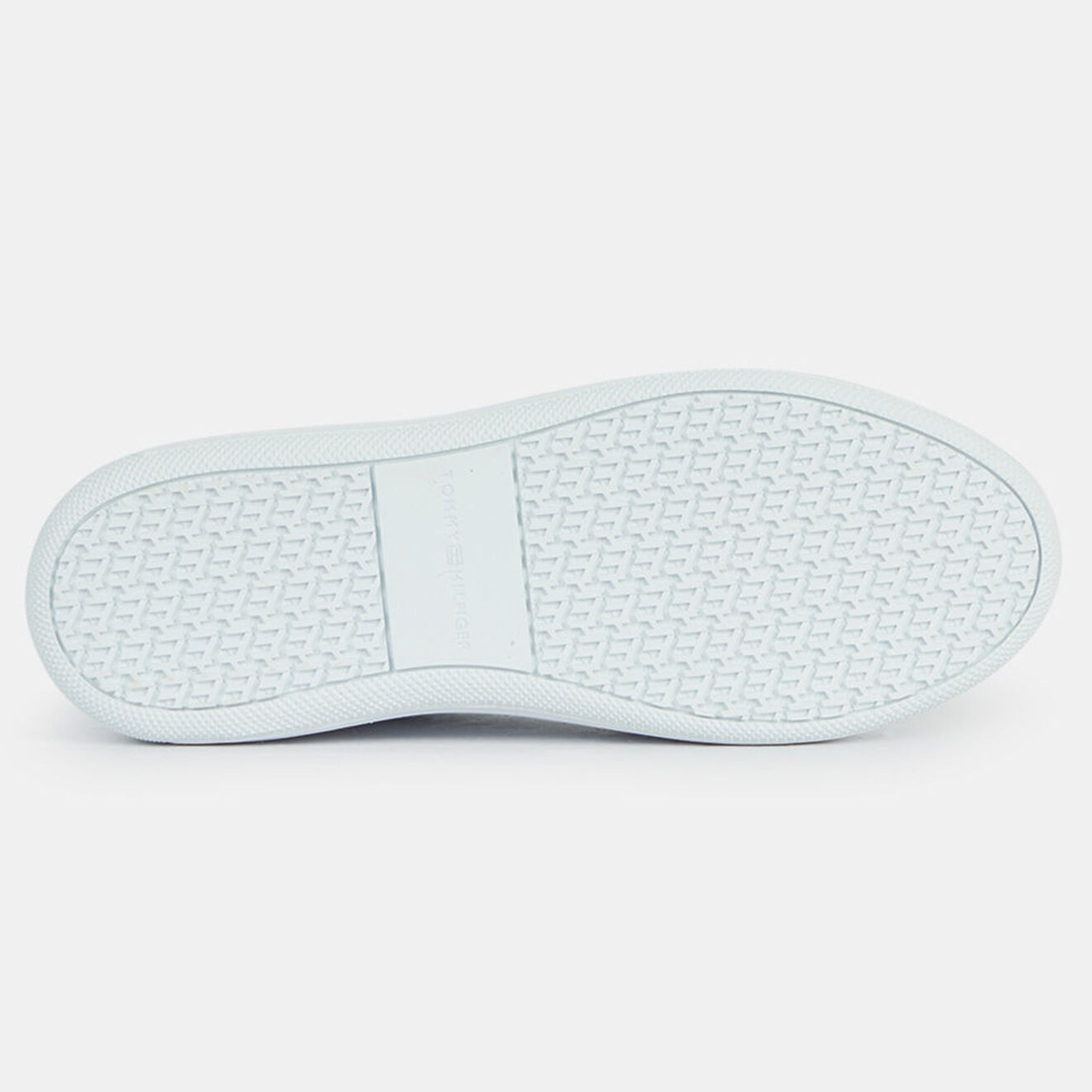 Tommy Hilfiger Baskets en Cuir J3 Elevated Cupsole blanc/marine