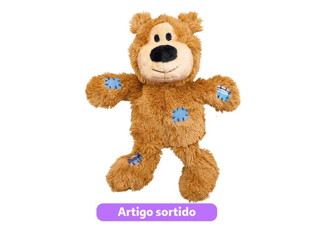 URSO PELUCHE WILDKNOTS KONG TAMANHO S/M