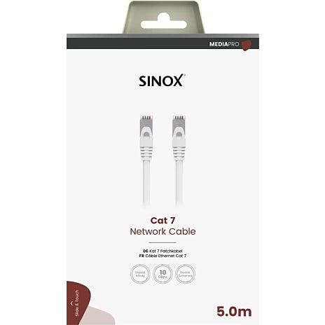 Sinox PRO S-FTP Cat7 netværkskabel 5 meter