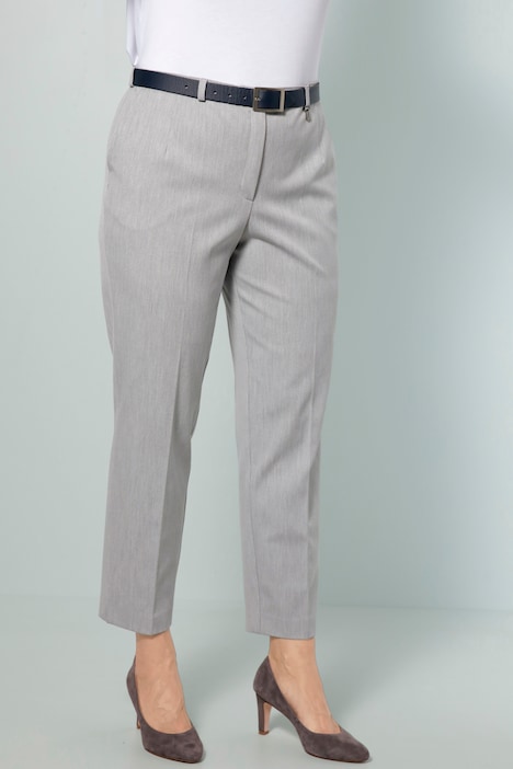 Bauchweg-Hose, Straight Fit, teilelastischer Bund