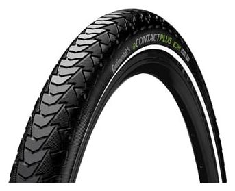 CONTINENTAL Pneu extérieur eContact Plus 28 x 2.20 Noir avec réflexion