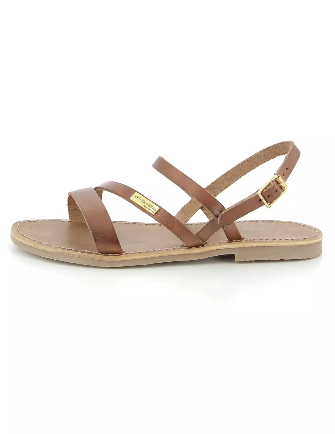 LES TROPEZIENNES BADEN - Sandales & nu-pieds Tan