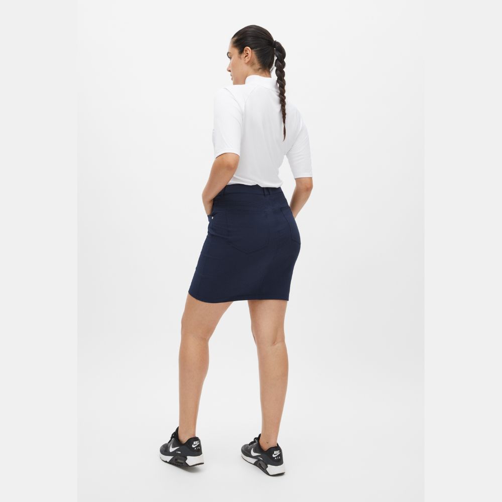 Chie Comfort Skort Dame Navy