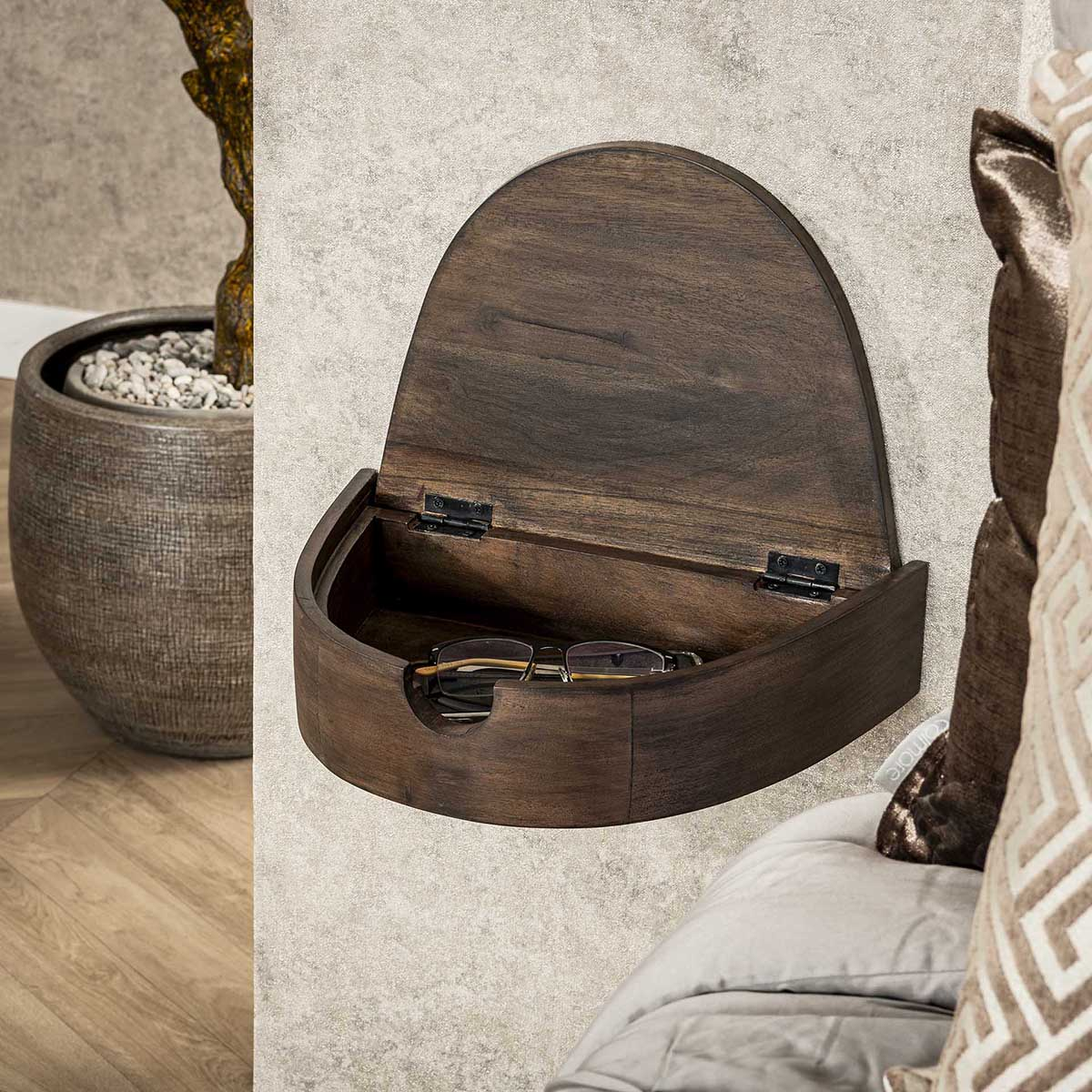 Zwevend Nachtkastje Klep - set van 2