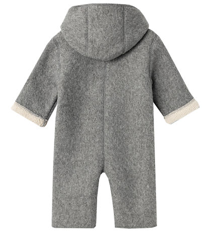 Name It Køredragt - NbnMily - Grey Melange