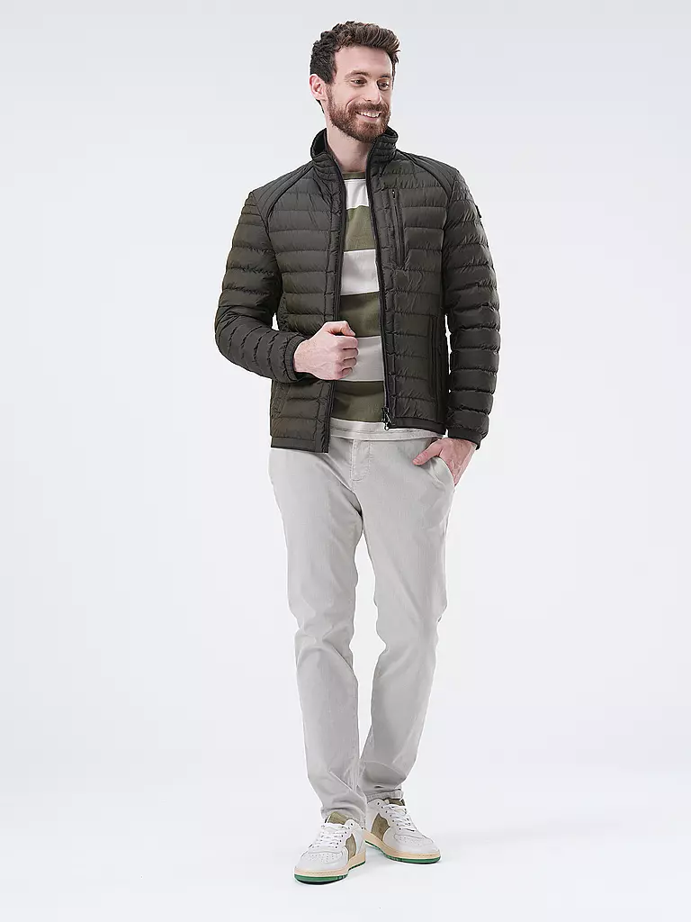 WELLENSTEYN Leichtsteppjacke MOLECULE dunkelgrün
