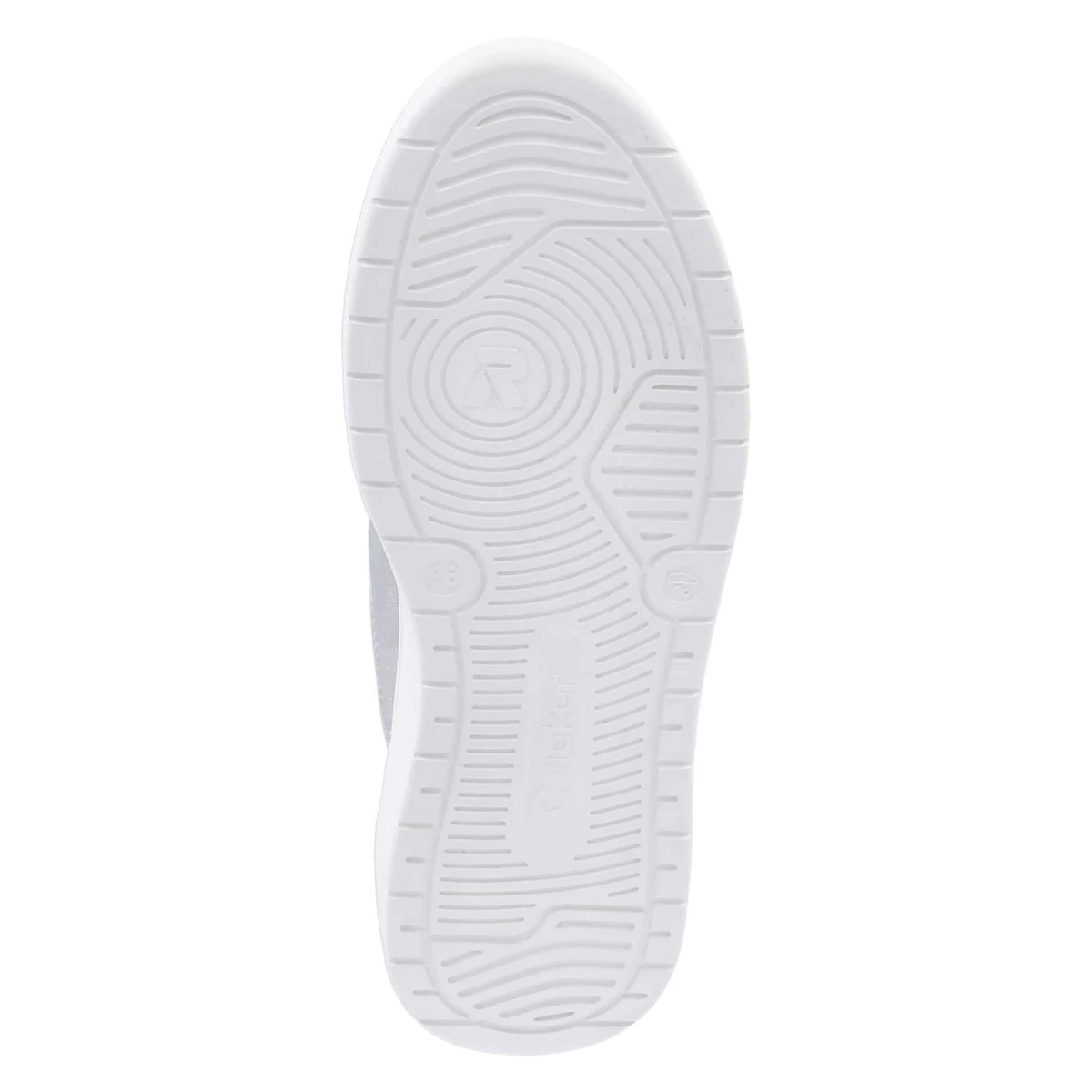 RiekerLow Sneaker - silber/platin