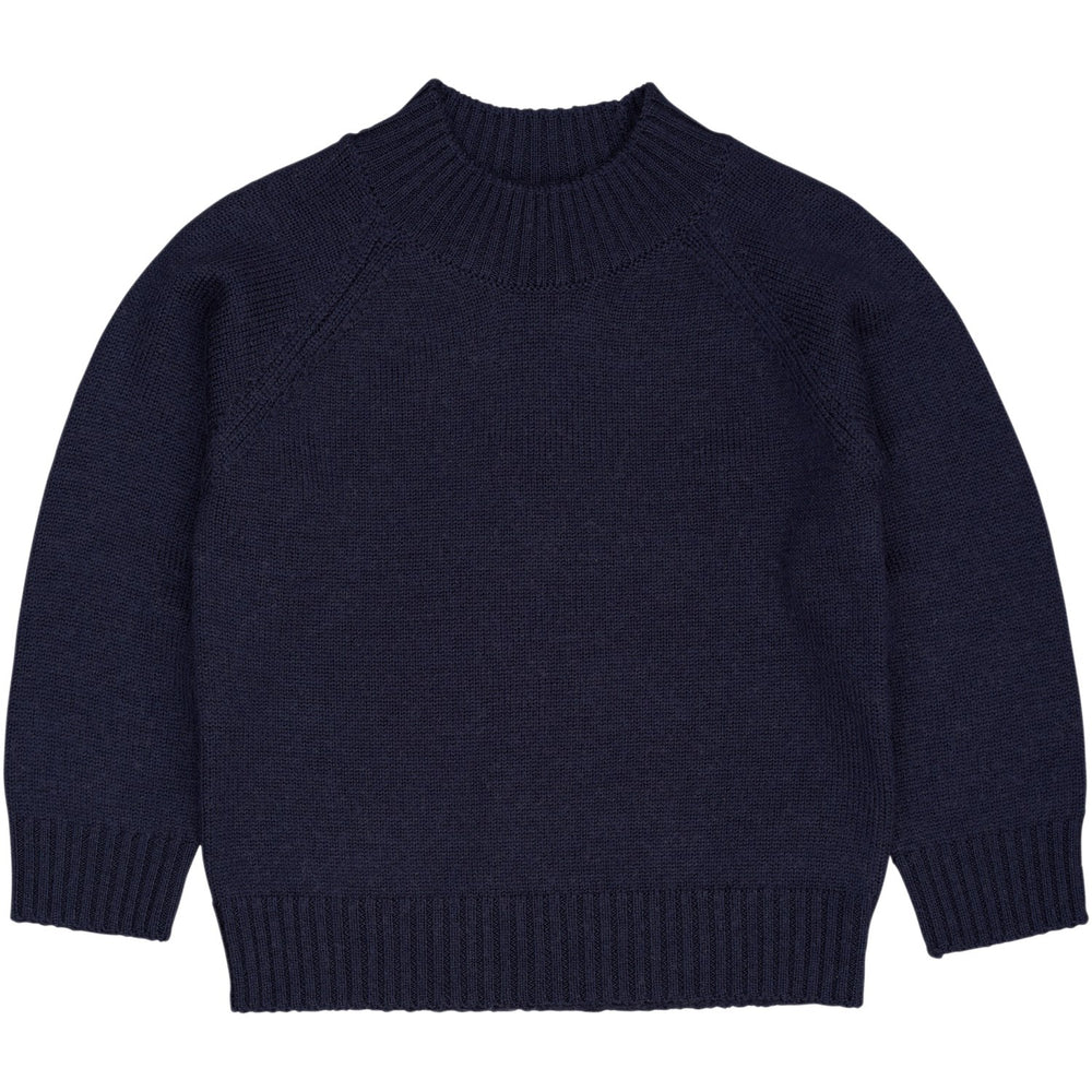 Køb COPENHAGEN COLORS Navy Pull Over m/ Rullekrave