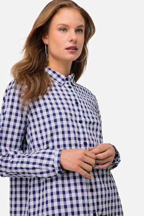 Karo Hemdblusenkleid, Oeko-Tex