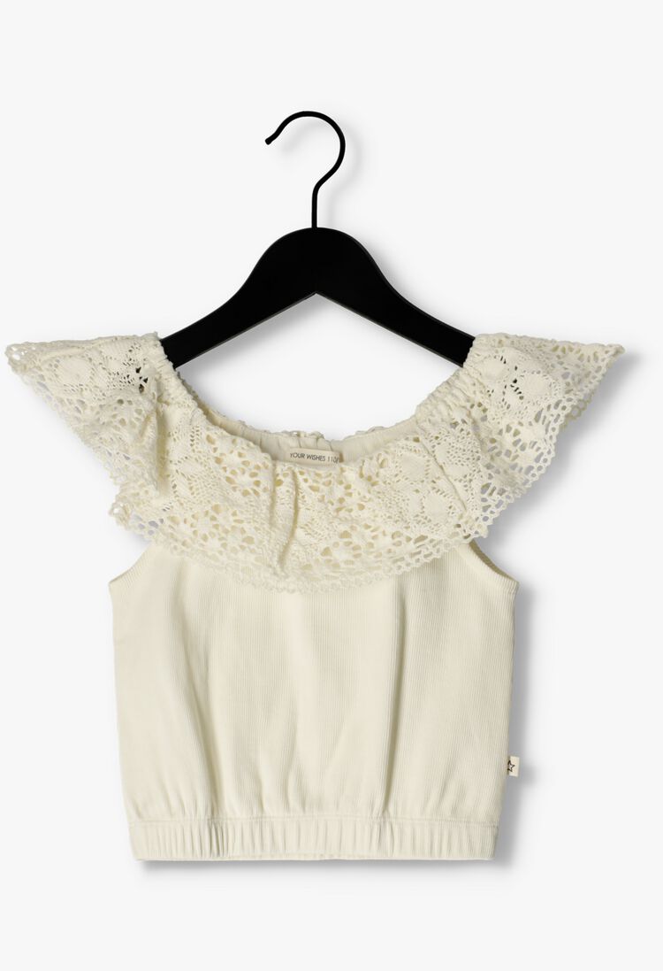 YOUR WISHES beige your wishes top jaxie