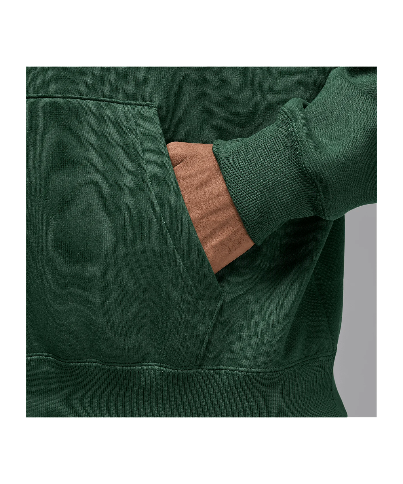 Jordan Brooklyn Fleece Oversized Kapuzenjacke Grün F323