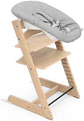 Stokke Tripp Trapp Stol inkl. Newborn Set, Oak Natural/Grey