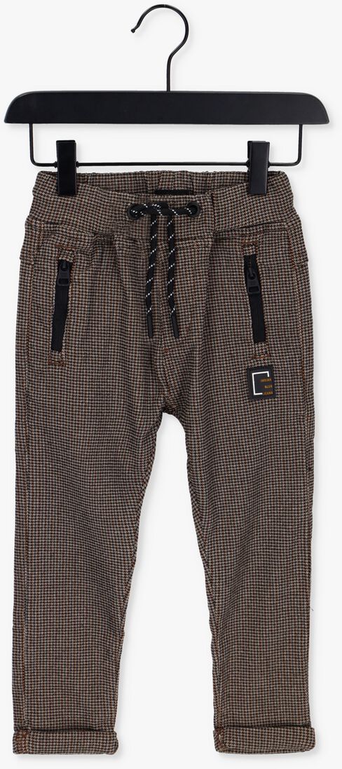 INDIAN BLUE JEANS beige indian blue jeans joggingbroek jog pant check