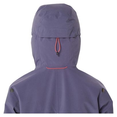 Veste imperméable Asics Metarun Waterproof Violet Femme