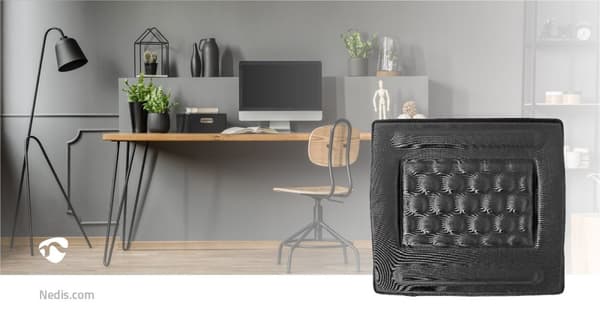 Ergonomisk Ryggstøtte | Gelé | Svart