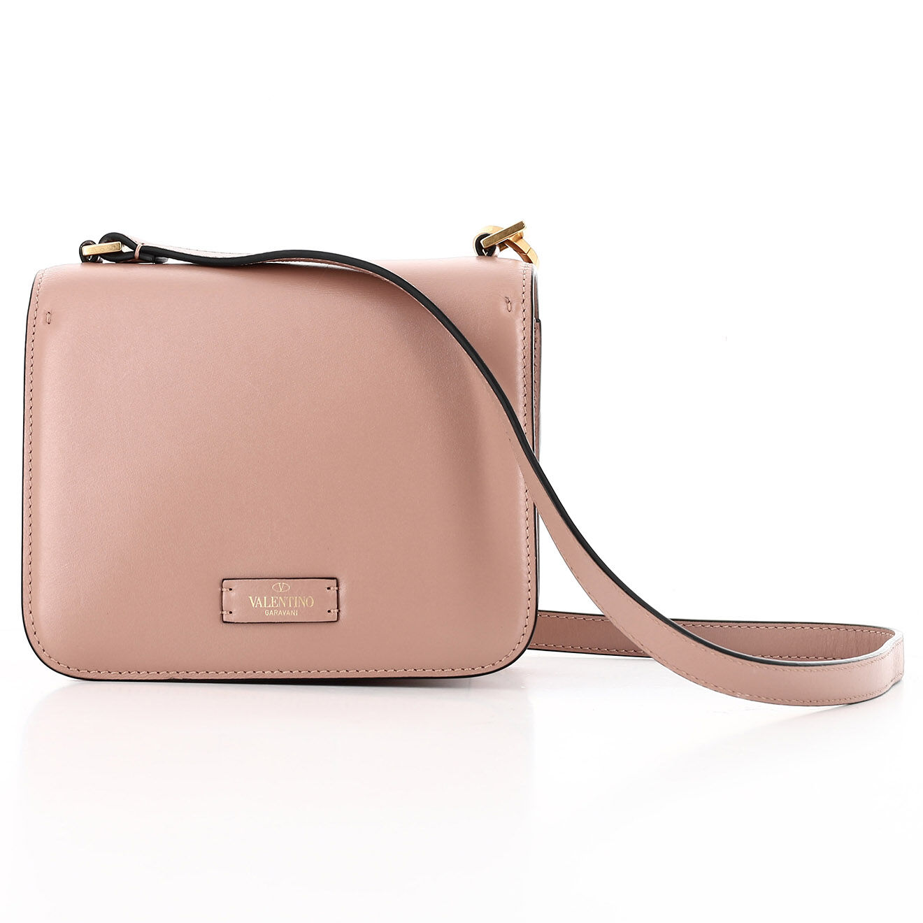Valentino Sac bandoulière Petit Vsling en Cuir rose Etat: Bon état - Longueur 17 cm