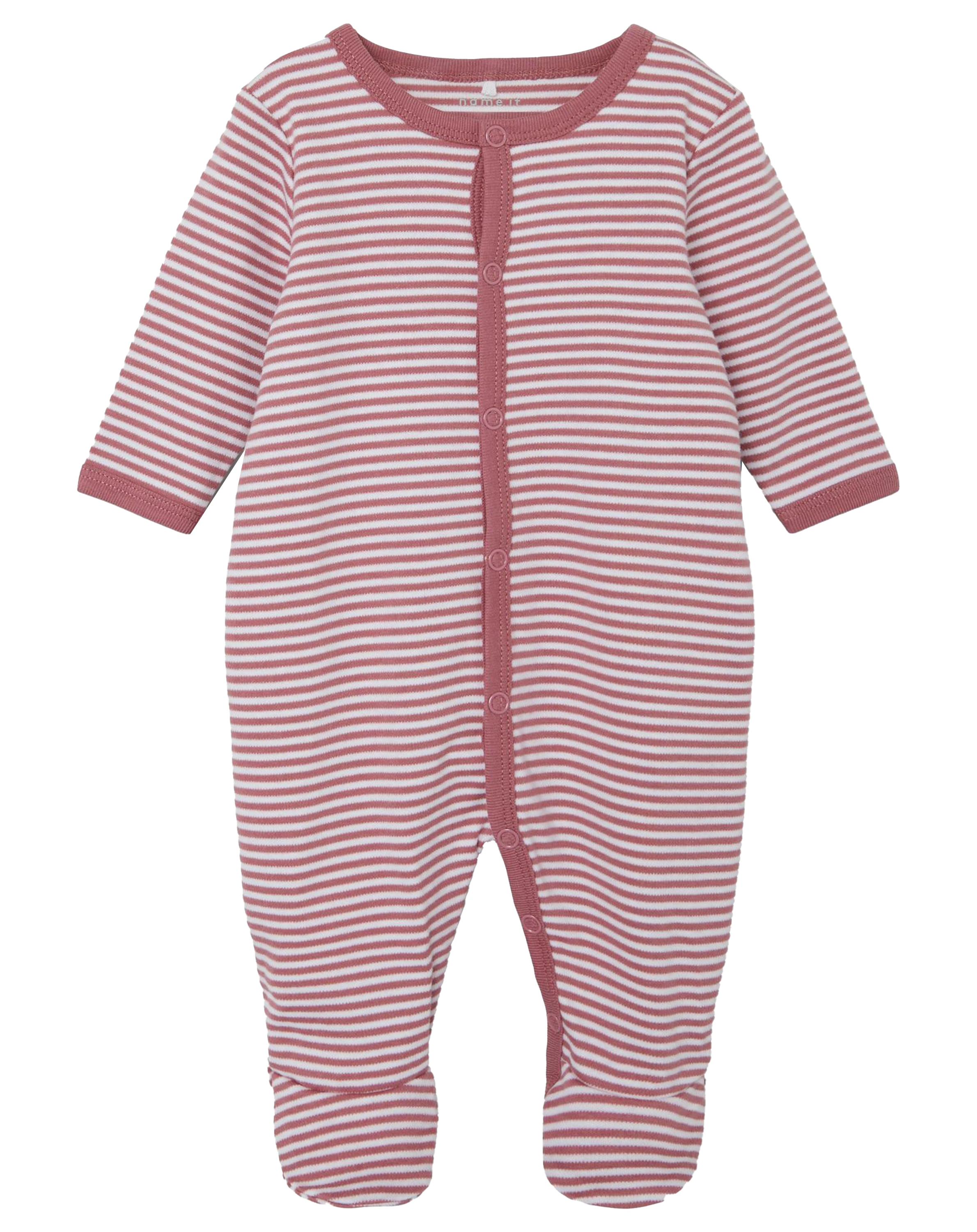 Schlafstrampler NBNNIGHTSUIT 2er-Pack in mesa rose