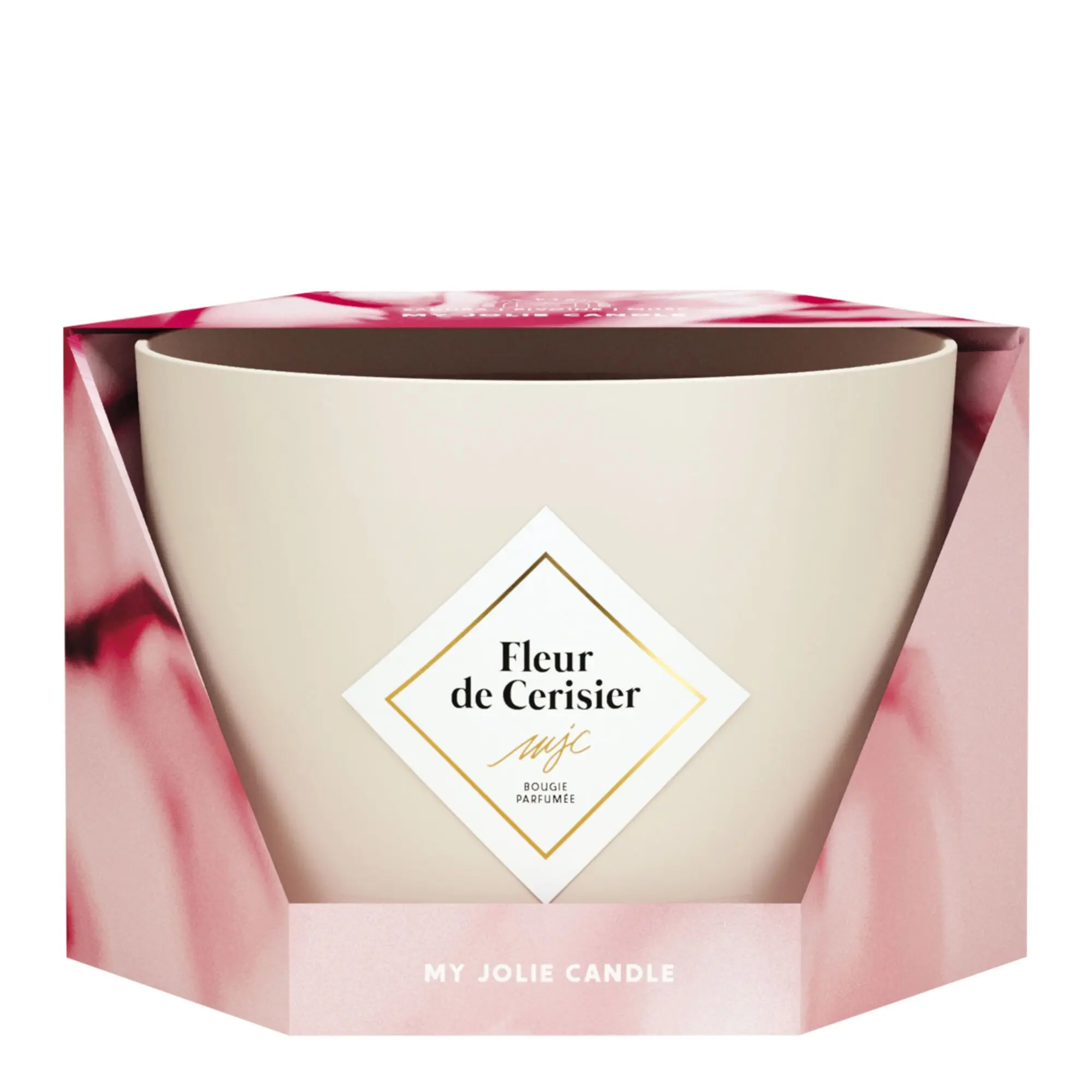 My Jolie Candle - Les Généreuses - Bougie Parfumée Fleur de Cerisier350g - Bougie