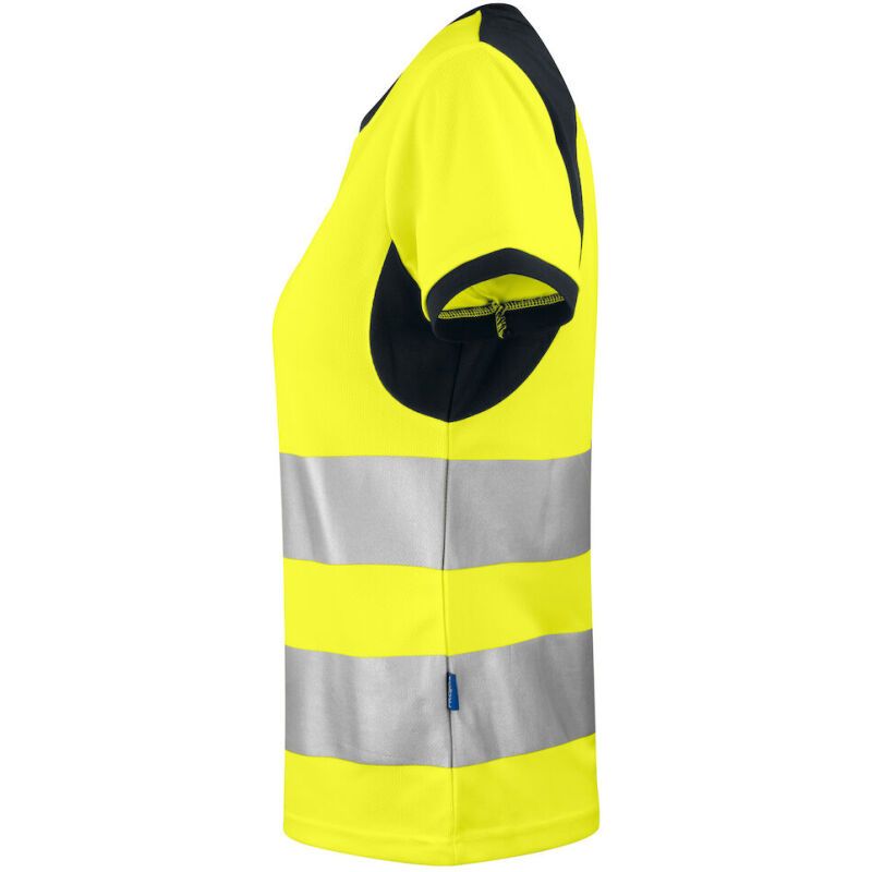 ProJob 6012 T-SHIRT POLYESTER FEMME EN ISO 20471 CLASSE 2/1