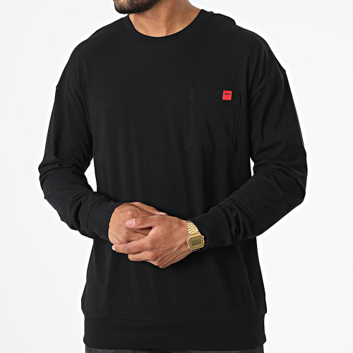 Tee Shirt Manches Longues Labelled 50478910 Noir