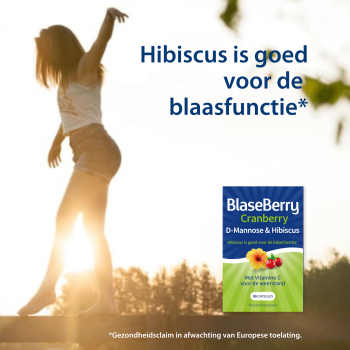 Blaseberry Cranberry, D-mannose & Hibiscus (50 capsules)