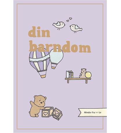 Simone Thorup Eriksens Buch - Lilla - Din Barndom - Dänisch