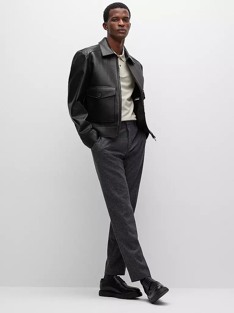 BOSS Poloshirt Regular Fit PALLAS creme