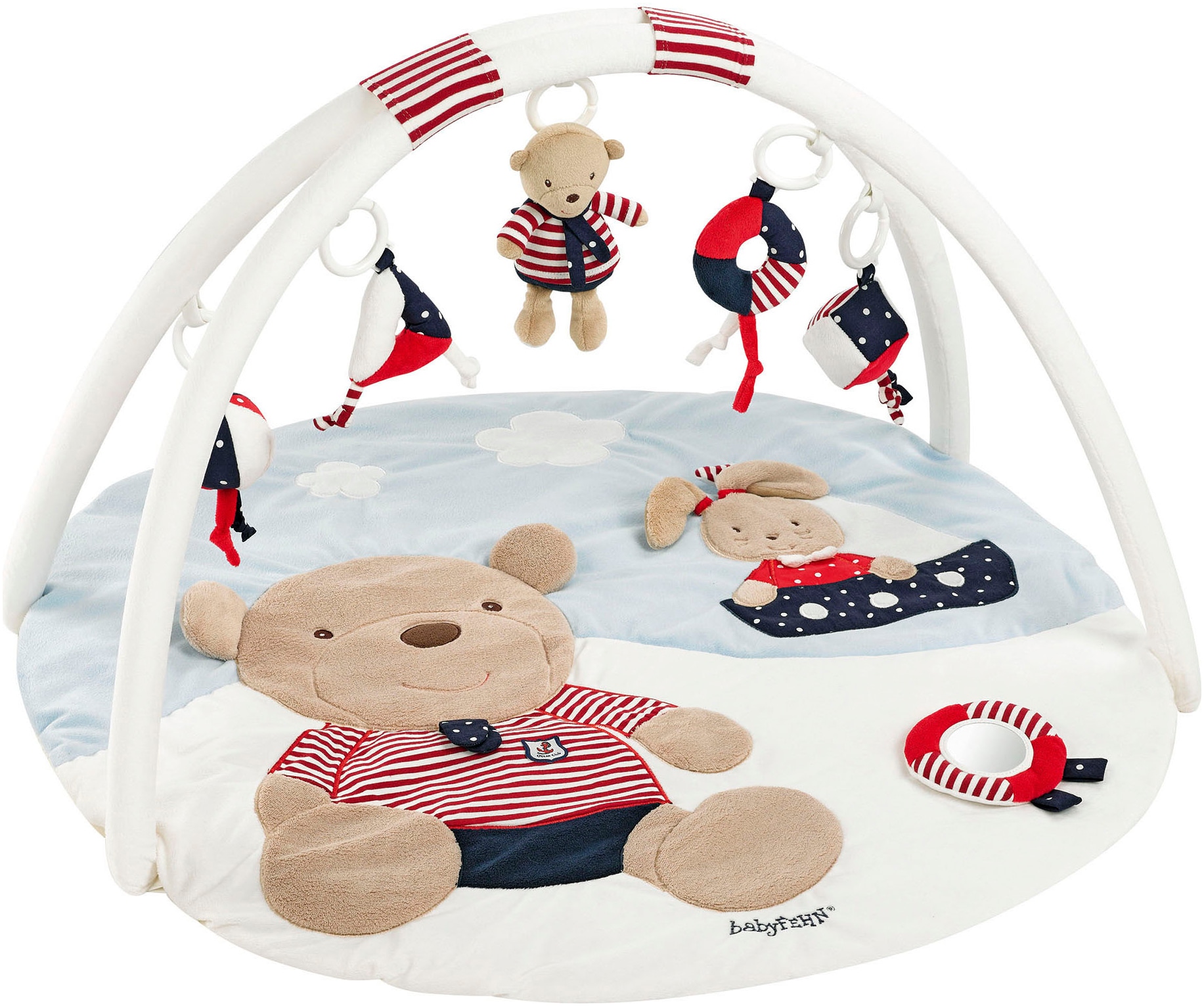 Fehn Spielbogen »Classic Stars, Ocean Club 3-D-Activity-Decke« mit Krabbeldecke